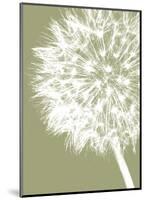 Dandelion Crop (khaki)-Jenny Kraft-Mounted Art Print