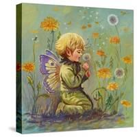 Dandelion Elf-Judy Mastrangelo-Stretched Canvas