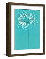 Dandelion Flower Head-Takashi Sakai-Framed Art Print