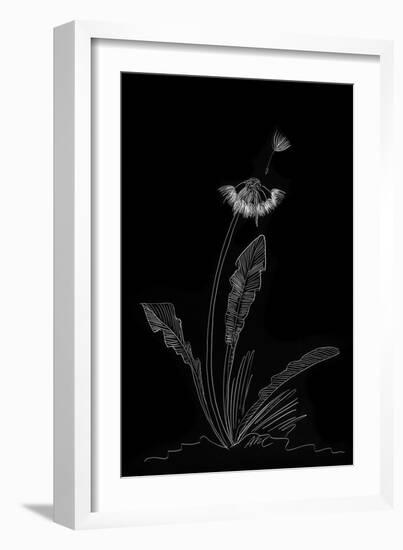 Dandelion Garden II-Alicia Ludwig-Framed Art Print