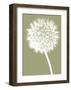 Dandelion (khaki)-Jenny Kraft-Framed Giclee Print