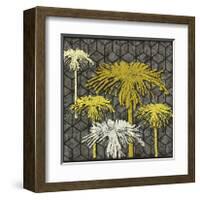 Dandelion on Tumbling Blocks-Susan Clickner-Framed Giclee Print