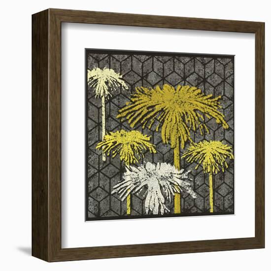 Dandelion on Tumbling Blocks-Susan Clickner-Framed Giclee Print