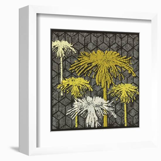 Dandelion on Tumbling Blocks-Susan Clickner-Framed Giclee Print