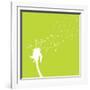 Dandelion-Hd Connelly-Framed Art Print