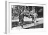 Dandy and Bearers, Darjeeling, India, Early 20th Century-null-Framed Giclee Print