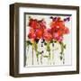 Dandy Flowers II-Natasha Barnes-Framed Giclee Print