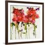 Dandy Flowers II-Natasha Barnes-Framed Giclee Print