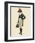 Dandy Fox Full-Fab Funky-Framed Art Print