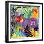 Dandy Lion-Wyanne-Framed Giclee Print