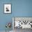 Dandy Meerkat Portrait-Fab Funky-Framed Art Print displayed on a wall