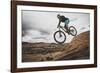 Dane Cronin Mountain Biking The Slickrock Trail In The Sand Flats Recreation Area, Moab, Utah-Louis Arevalo-Framed Photographic Print