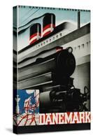 Danemark Travel Poster-null-Stretched Canvas