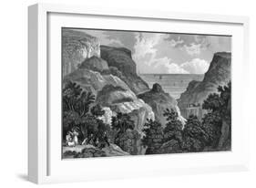 Danes Dyke, C19th Century-J Rogers-Framed Giclee Print