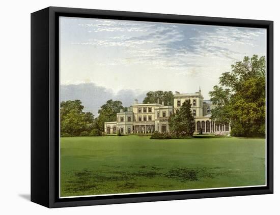 Danesfield House, Buckinghamshire, Home of the Scott-Murray Family, C1880-Benjamin Fawcett-Framed Stretched Canvas