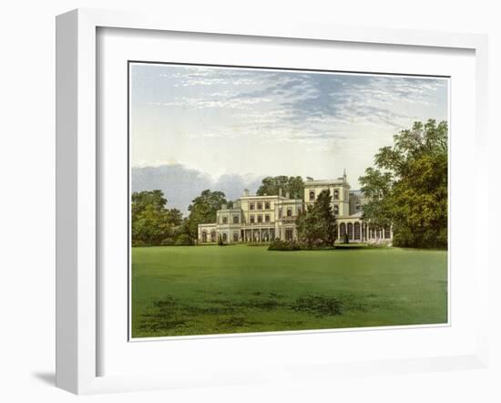 Danesfield House, Buckinghamshire, Home of the Scott-Murray Family, C1880-Benjamin Fawcett-Framed Giclee Print