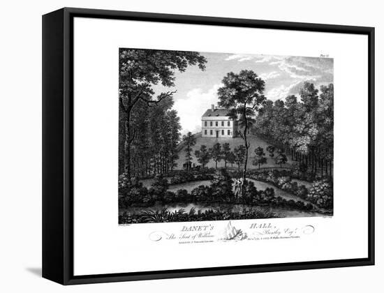 Danet's Hall, Leics 1789-null-Framed Stretched Canvas