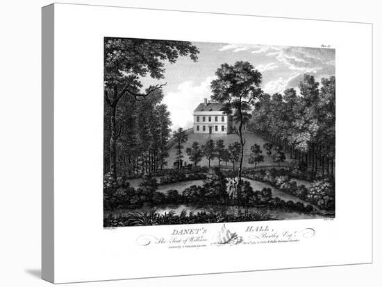 Danet's Hall, Leics 1789-null-Stretched Canvas