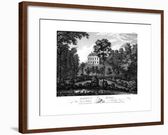 Danet's Hall, Leics 1789-null-Framed Giclee Print