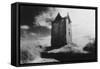 Danganbrack Tower, County Clare, Ireland-Simon Marsden-Framed Stretched Canvas