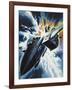 Danger from the Skies-Wilf Hardy-Framed Giclee Print