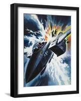 Danger from the Skies-Wilf Hardy-Framed Giclee Print