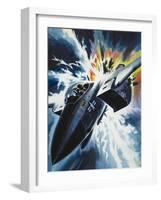 Danger from the Skies-Wilf Hardy-Framed Giclee Print