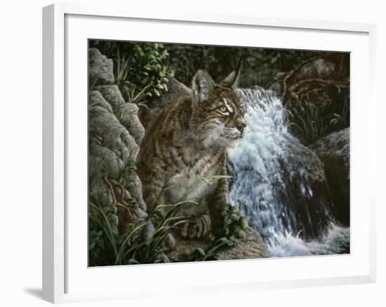 Danger in Paradise-Jenny Newland-Framed Giclee Print