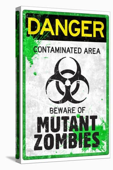 Danger Mutant Zombies-null-Stretched Canvas