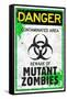 Danger Mutant Zombies-null-Framed Stretched Canvas