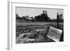 Danger Sign in Love Canal Lot-null-Framed Photographic Print