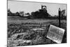 Danger Sign in Love Canal Lot-null-Mounted Photographic Print