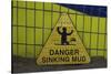 Danger-Banksy-Stretched Canvas