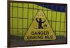 Danger-Banksy-Framed Premium Giclee Print