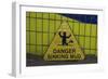 Danger-Banksy-Framed Giclee Print