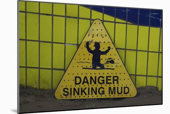 Danger-Banksy-Mounted Giclee Print