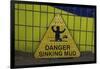 Danger-Banksy-Framed Giclee Print