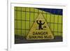 Danger-Banksy-Framed Giclee Print