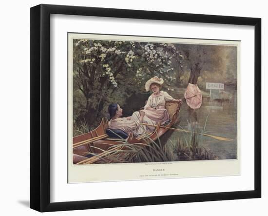 Danger-Delapoer Downing-Framed Giclee Print