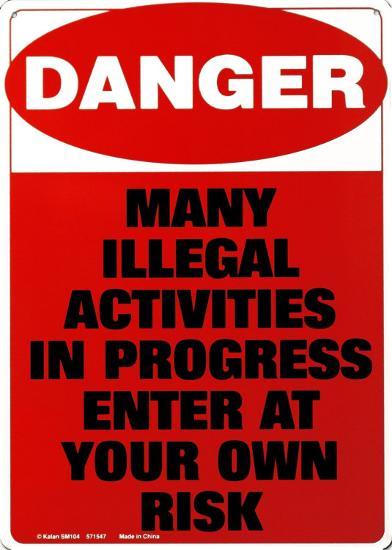 Tin Sign, , large