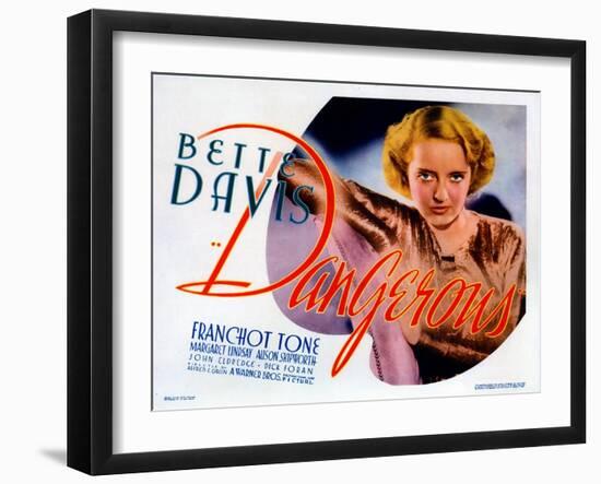 Dangerous, Bette Davis, 1935-null-Framed Photo