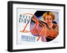 Dangerous, Bette Davis, 1935-null-Framed Photo