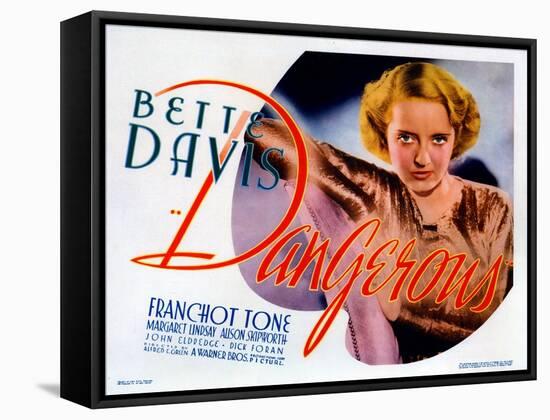 Dangerous, Bette Davis, 1935-null-Framed Stretched Canvas