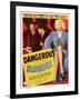 Dangerous Blondes-null-Framed Art Print