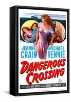 Dangerous Crossing-null-Framed Stretched Canvas