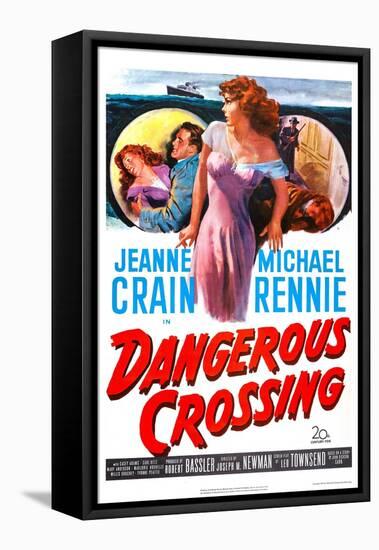 Dangerous Crossing-null-Framed Stretched Canvas