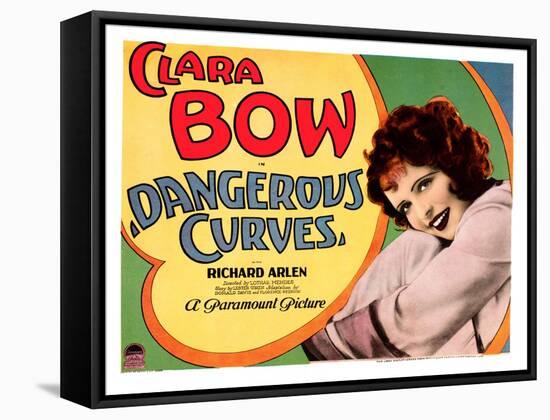 Dangerous Curves, Clara Bow, 1929-null-Framed Stretched Canvas