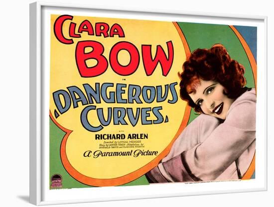 Dangerous Curves, Clara Bow, 1929-null-Framed Photo
