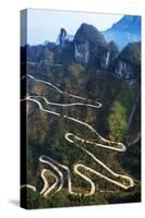 Dangerous Path in China-kataleewan intarachote-Stretched Canvas