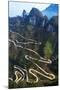 Dangerous Path in China-kataleewan intarachote-Mounted Photographic Print